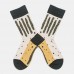 Men And Women In Tube Socks Stripes Art Sense Retro Literary Fashion Trend Socks