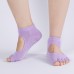 Women Open back Toe Yoga Sock Non  slip Five  finger Socks